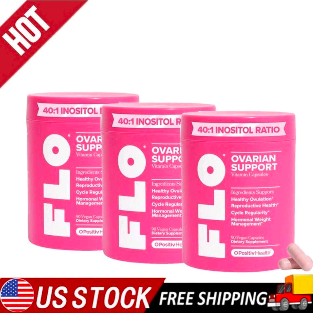FLO PMS Gummies for Women, 30 Servings (Pack of 3)