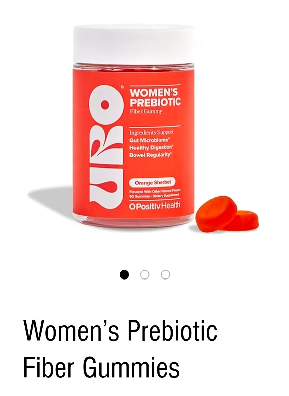 URO WOMEN'S FIBERS GUMMIES 30 SERVING